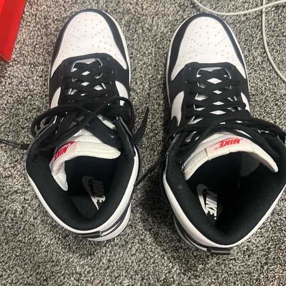 Nike Dunks high tops worn 3 times - Picture 1 of 4